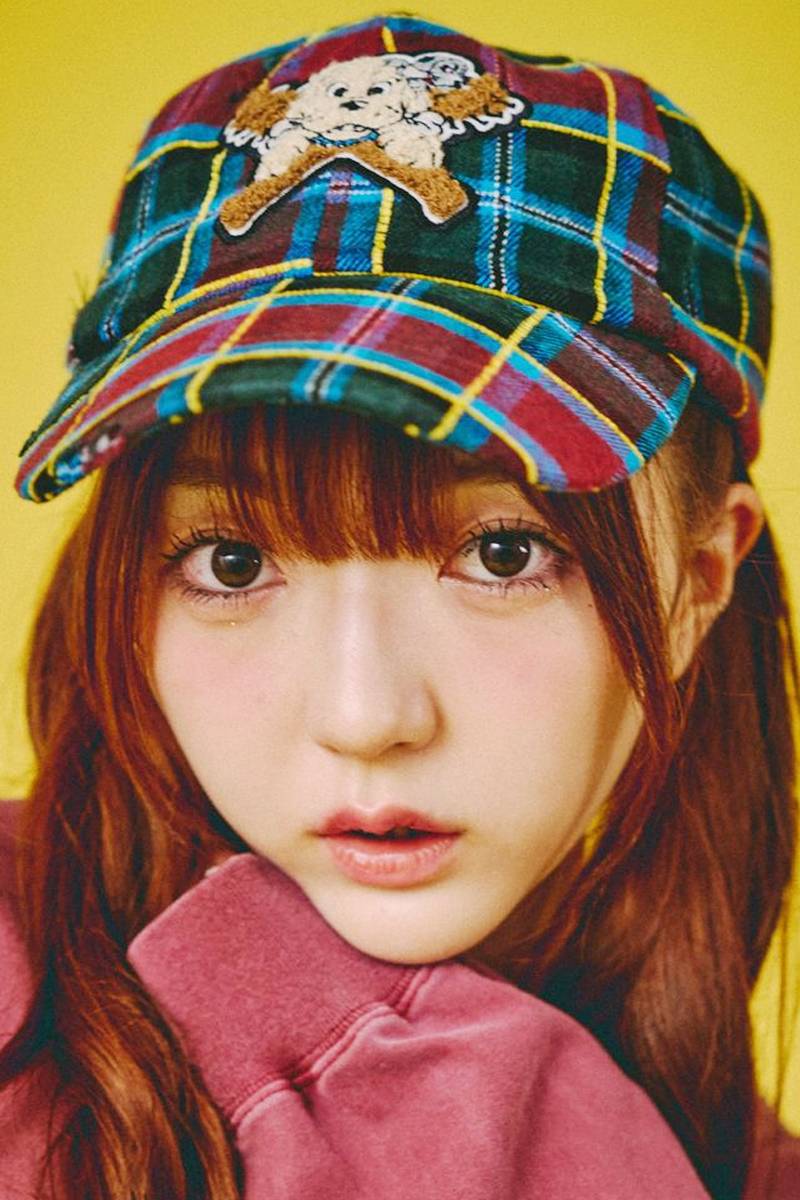 GALFY(ガルフィー) ワッペンいっこチェックCAP - Wineチェック