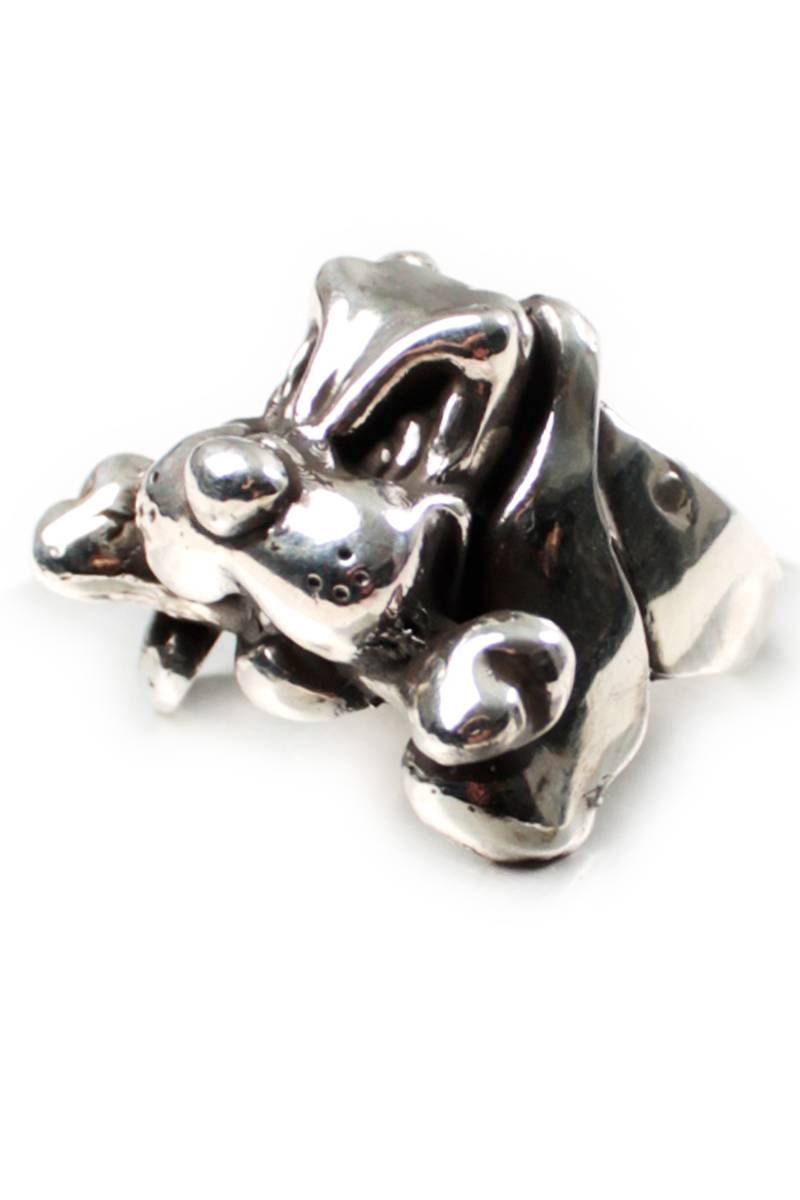 【受注生産商品】GALFY(ガルフィー) 犬顔リング sv925