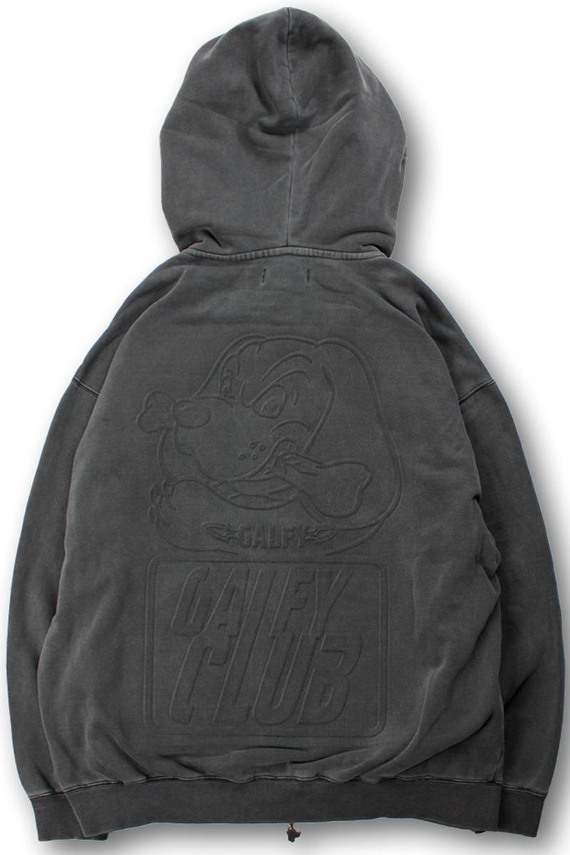 【予約商品】GALFY(ガルフィー) GALFY CLUB ジップパーカー - Black