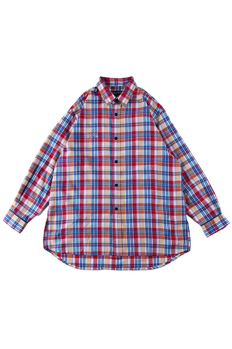 ROLLING CRADLE (ローリングクレイドル) CHECK SHIRT BEIGE