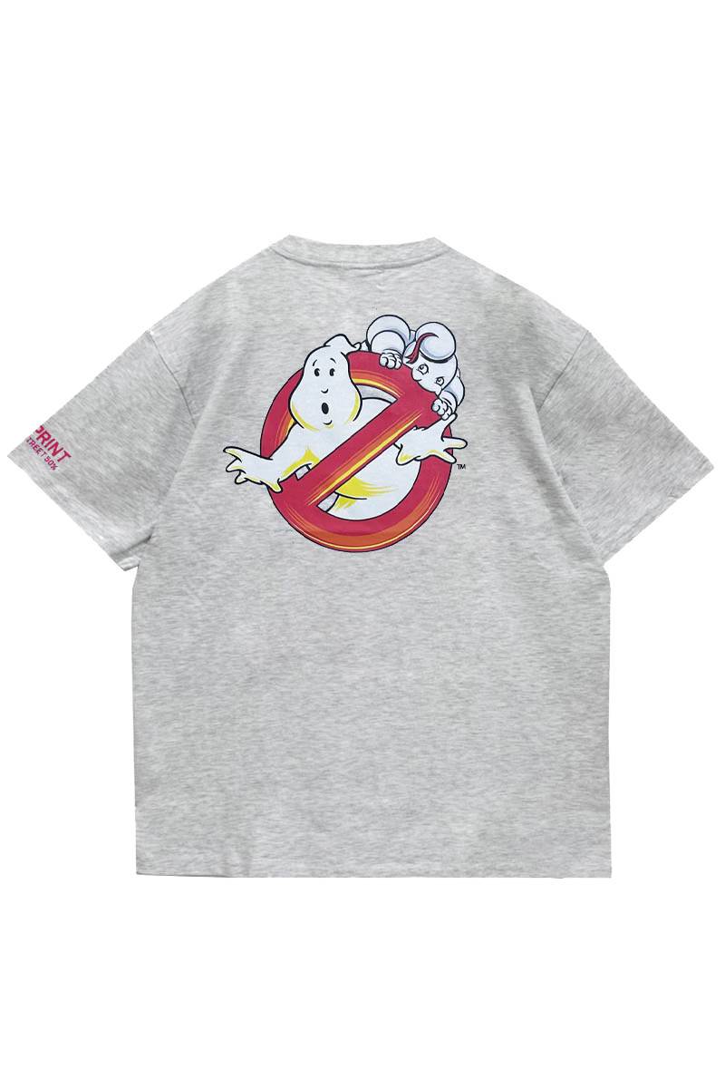 over print (オーバープリント) GHOST BUSTERS Tee 5 ash gray