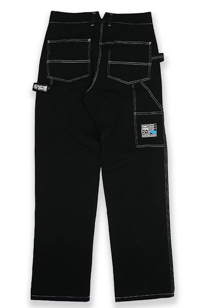 SLEEPING TABLET (スリーピングタブレット) ROOF [ STITCHED PAINTER PANTS ] BLACK