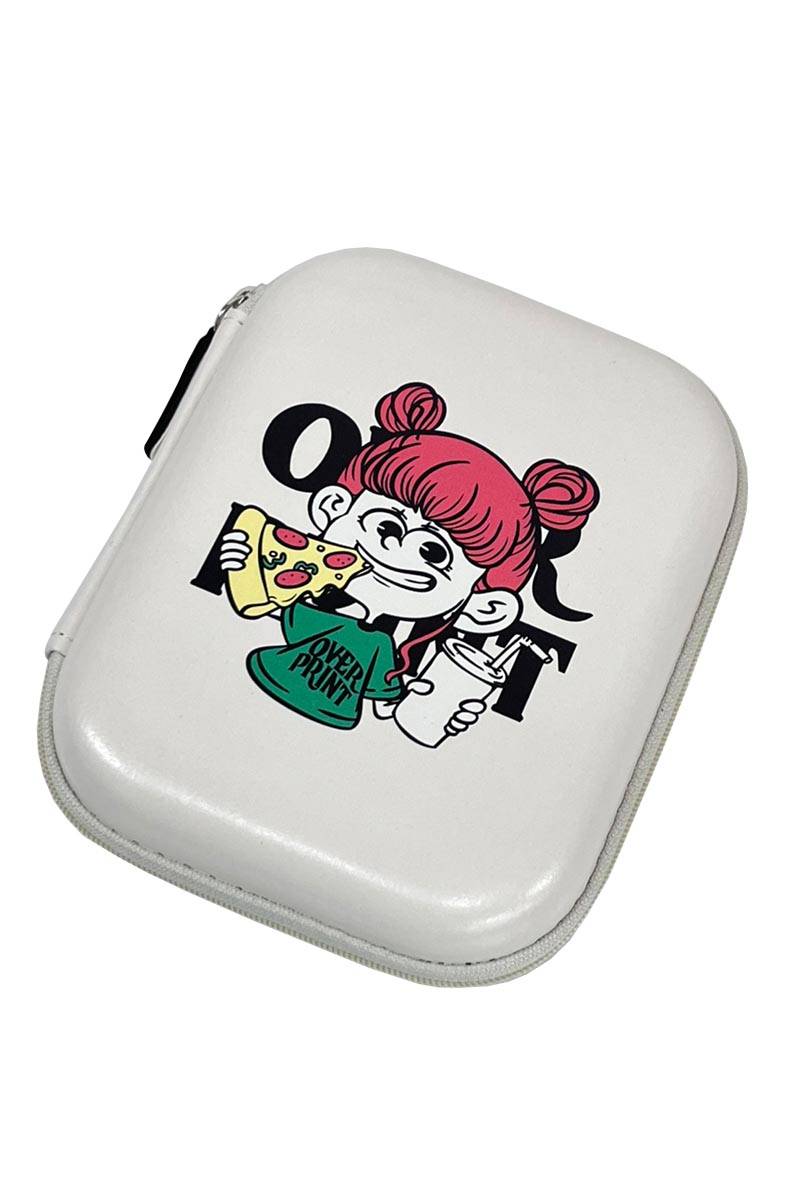 over print (オーバープリント) PU leather multi case A