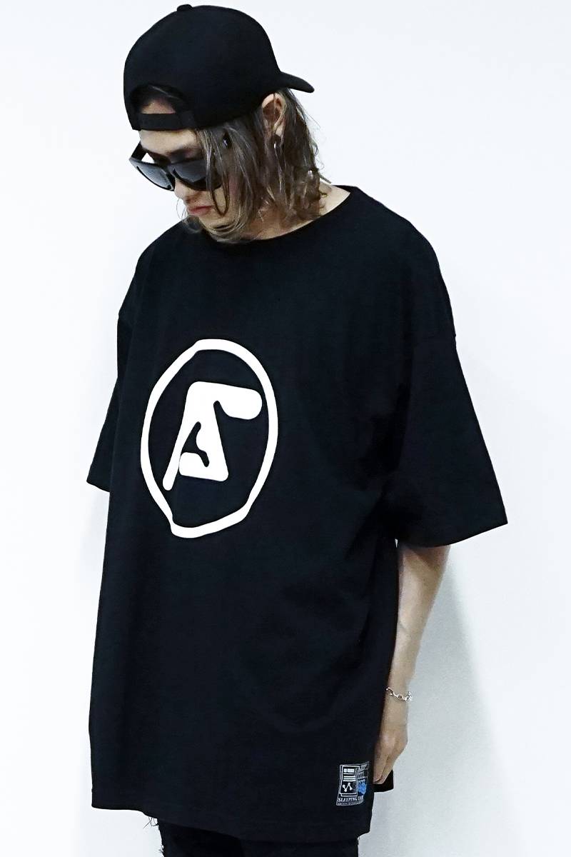 【予約商品】SLEEPING TABLET (スリーピングタブレット) TECHNO [ TEE ] BLACK
