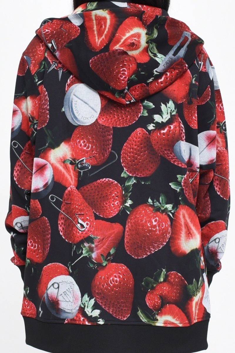 Tablet berry zip hoodie TRAVAS TOKYO