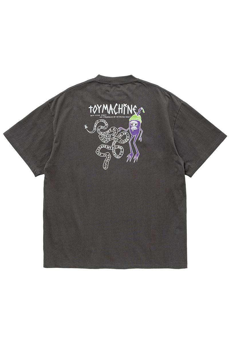 TOY MACHINE(トイマシーン)  HEAVY WEIGHT BILLY SS TEE - Charcoal