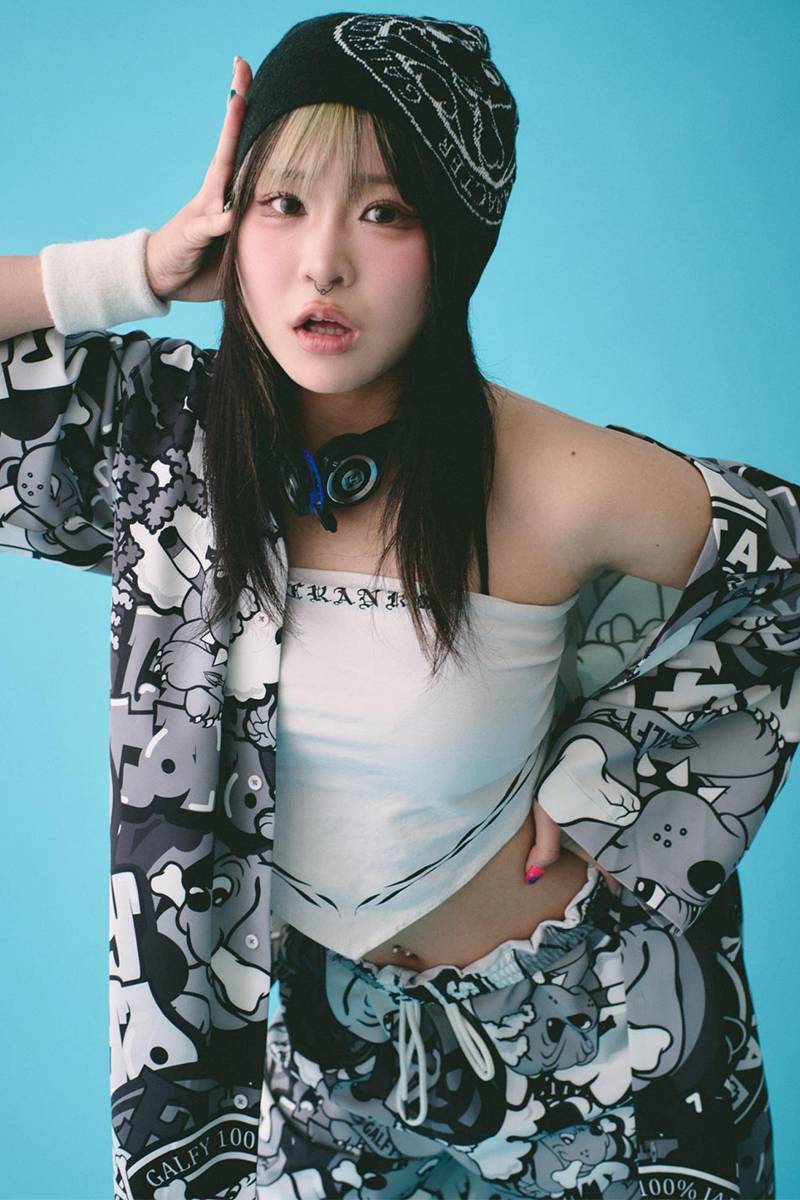 GALFY(ガルフィー) 犬まみれシャツ BLACK