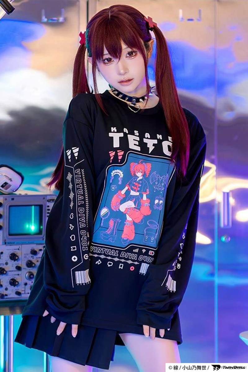 【予約商品】重音テト×LISTEN FLAVOR(リッスン・フレーバー) 重音テト ロンT