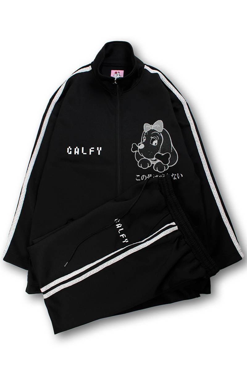 【予約商品】GALFY(ガルフィー) ギャル配信者セットアップ - Black