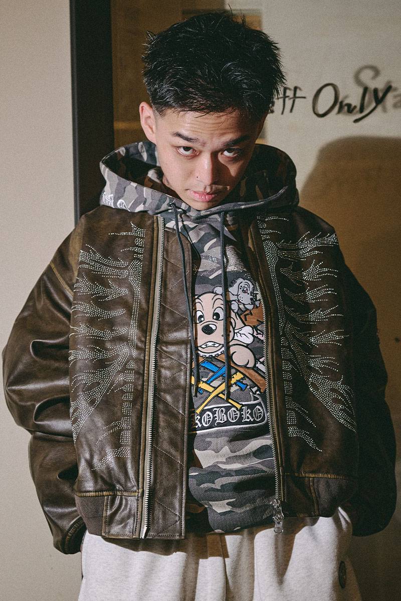 【予約商品】GALFY（ガルフィー）ピカピカ族犬A-1 - KHAKI