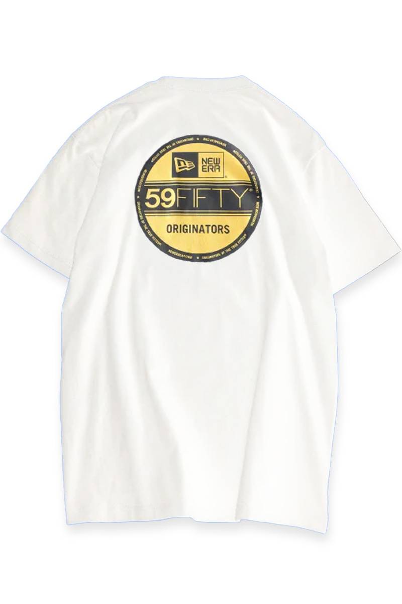 New Era® × Subciety(サブサエティ)　S/S Cotton Tee - White