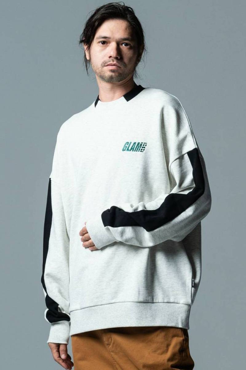 glamb (グラム) Retro Future Sweat - White