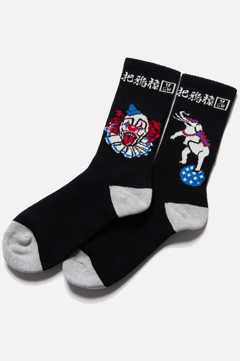 VIRGOwearworks(ヴァルゴウェアワークス) CIRCUS SOCKS - Black