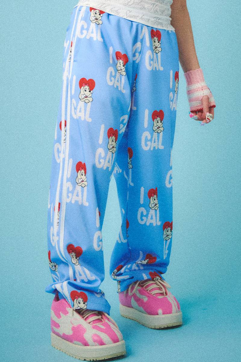 GALFY (ガルフィー) I♡GAL ジャージパンツ - Sax / ロック GALFY (ガルフィー) I♡GAL ジャージパンツ - Sax / ロック