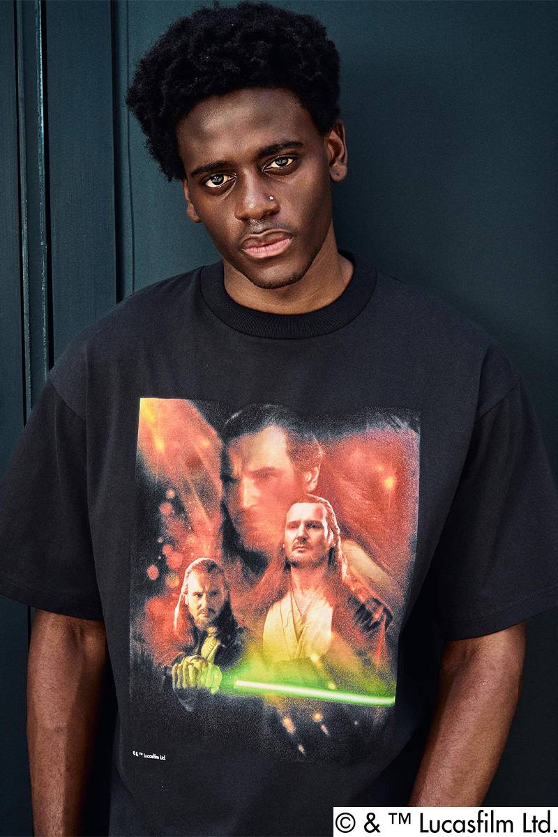 【予約商品】STAR WARS×Subciety(サブサエティ) Qui-Gon Jinn tee