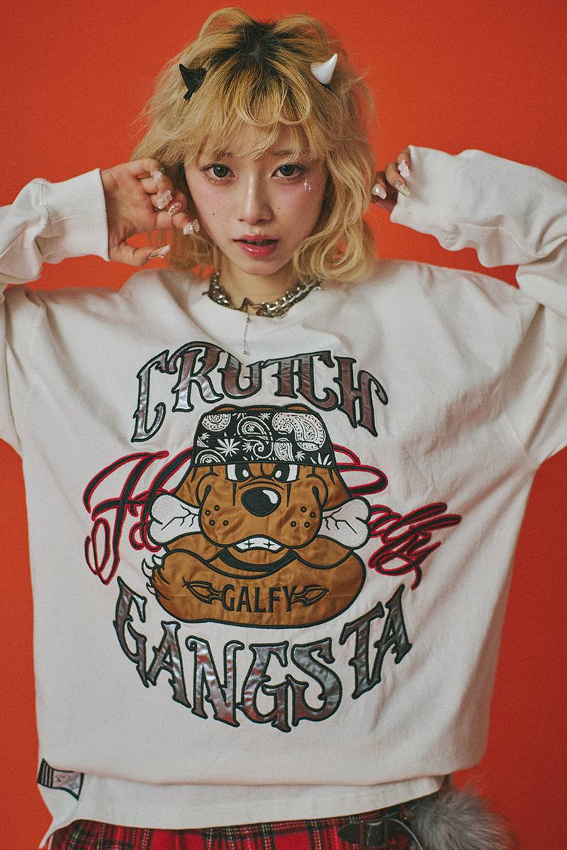 GALFY (ガルフィー) チカーノがるTee - White