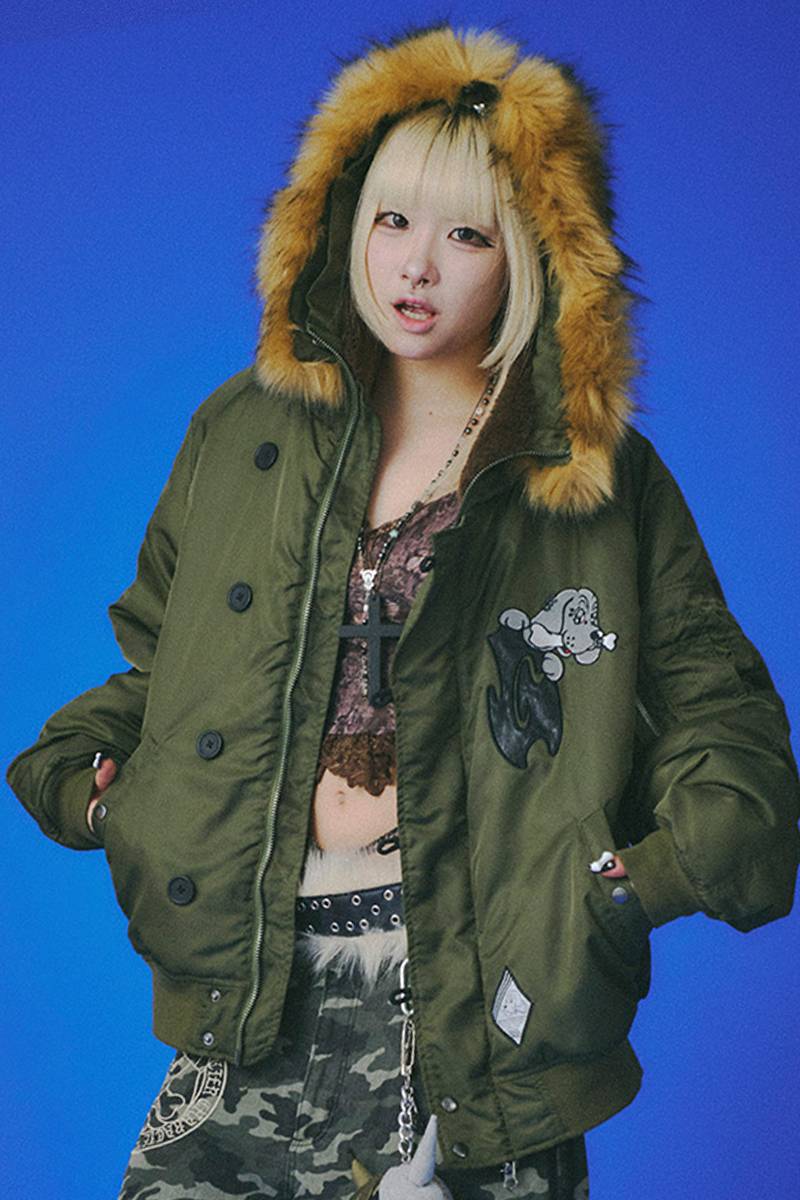 【予約商品】GALFY(ガルフィー)犬2B”改” - Khaki