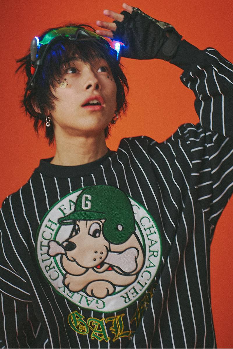 GALFY (ガルフィー) バッセンスウェット - Black / ロック GALFY (ガルフィー) バッセンスウェット - Black / ロック