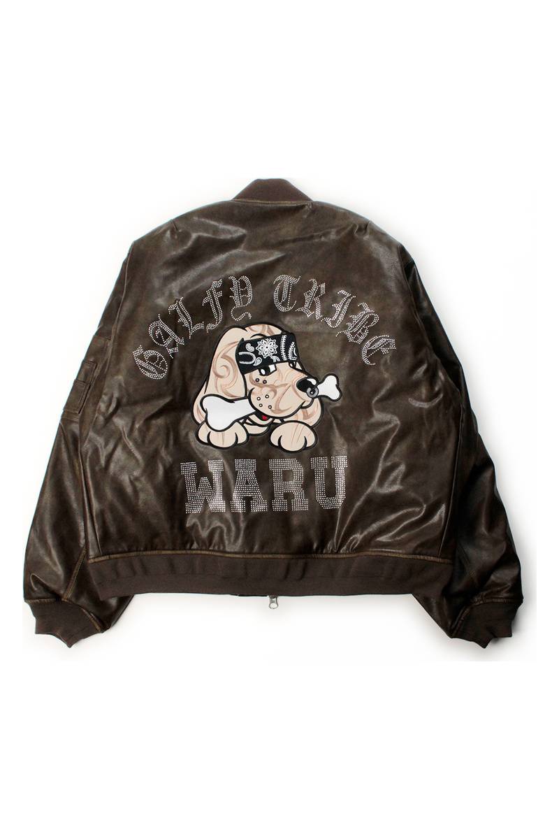 【予約商品】GALFY（ガルフィー）ピカピカ族犬A-1 - KHAKI