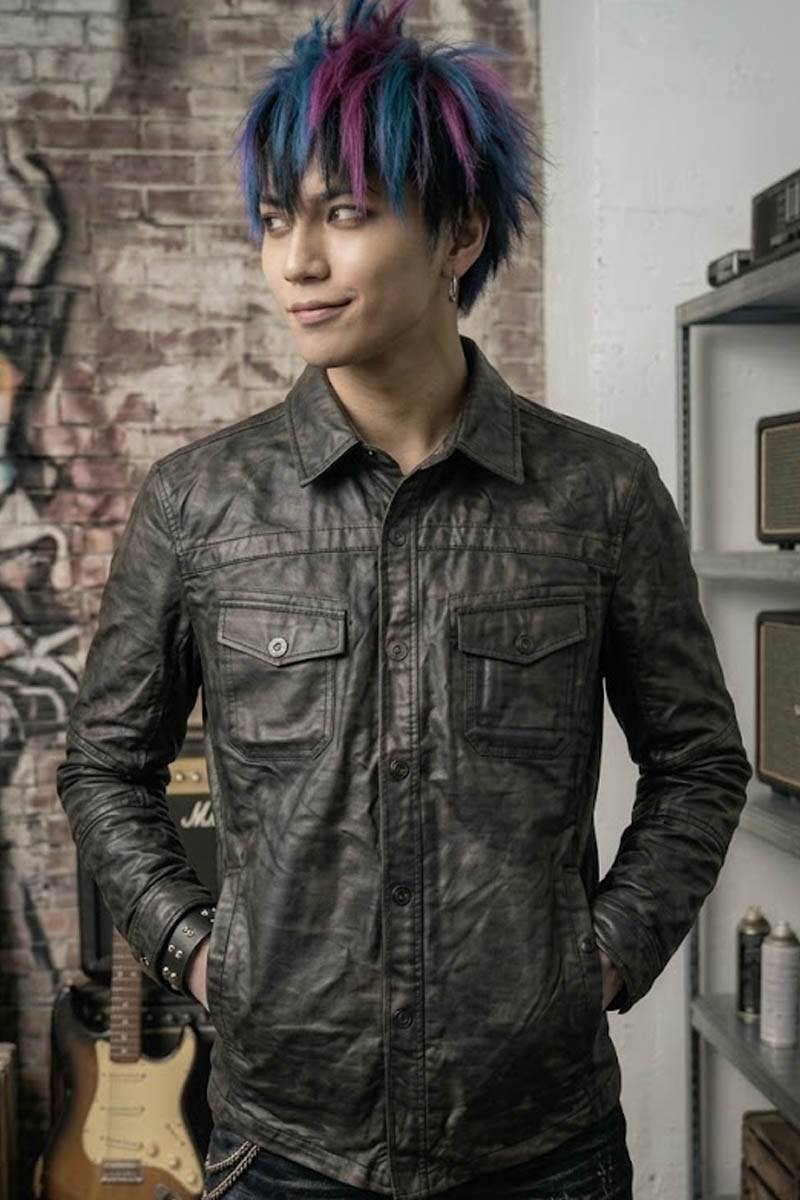 JACKROSE Archivemade(ジャックローズ・アーカイブメイド) Wax Coating Washer Shirt