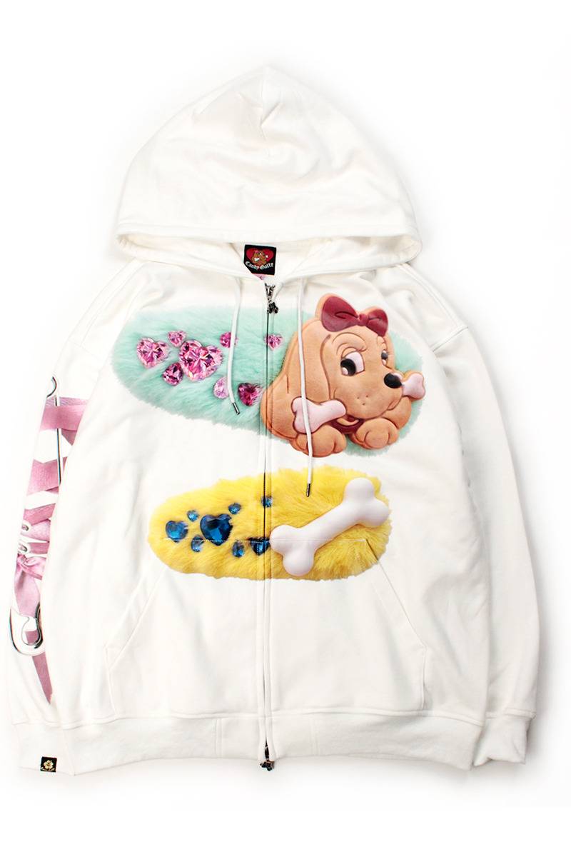 【予約商品】GALFY（ガルフィー）デコデコぷりちぃPK - WHITE