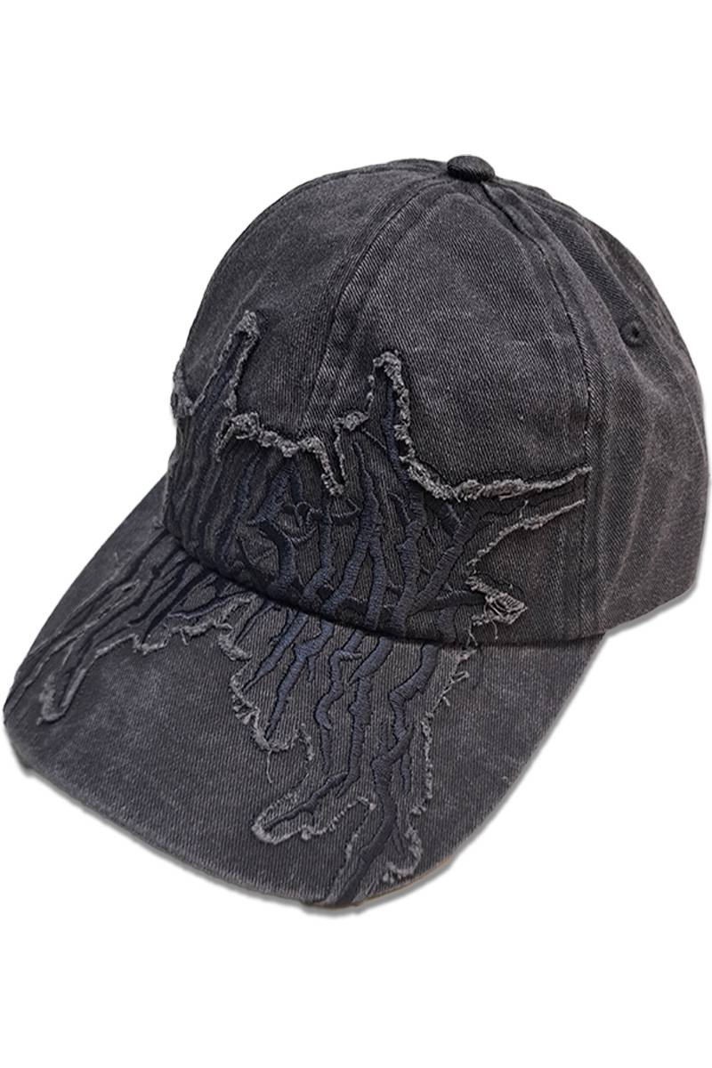 KILL STAR(キル・スター) SHADOWMARK WASHED CAP - Washed Grey