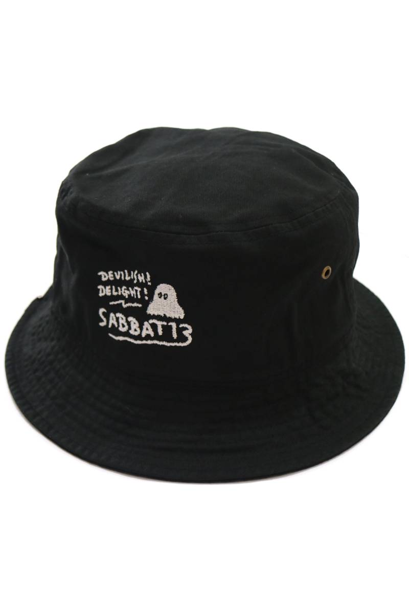 SABBAT13 (サバトサーティーン) - SPOOKY BUCKET HAT - Black