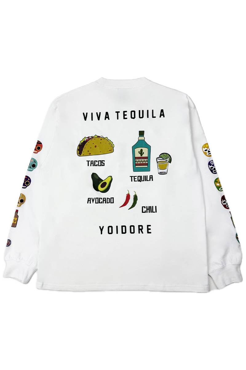 YOIDORE (ヨイドレ) テキーラロンTEE - White
