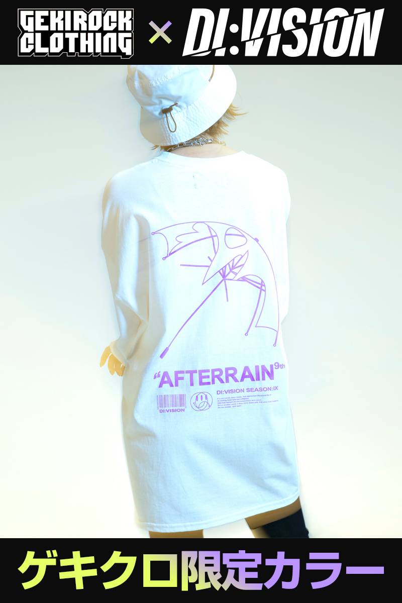 ゲキクロ限定 DI:VISION UMBRELLA LS TEE PINK