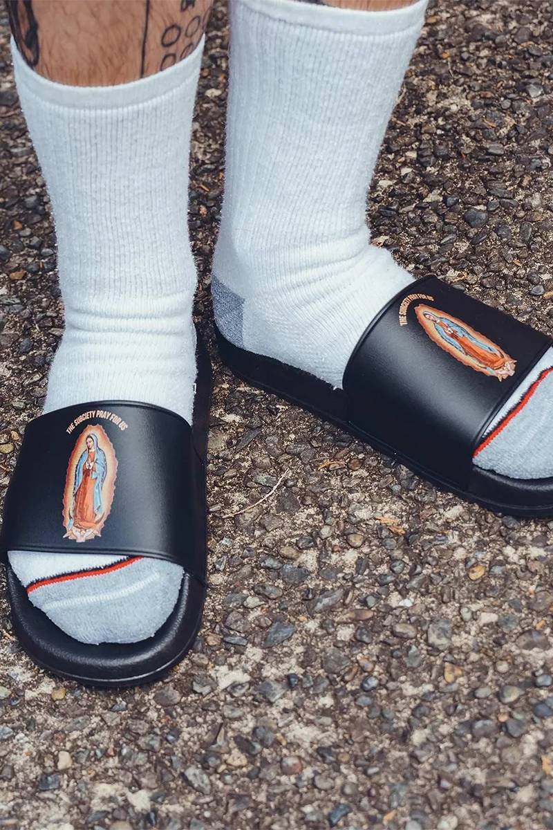 Subciety (サブサエティ) Shower sandals - Black