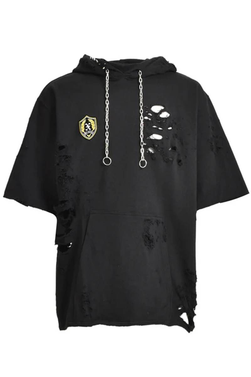BLXCK Tokyo(ブラック・トーキョー) Custom Chain Emblem Hoodie