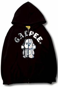【予約商品】GALFY(ガルフィー)光るGALPE ゴーストパーカー - Black