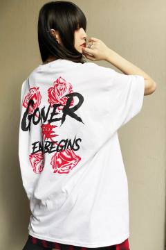 GoneR Rose Logo T-Shirts White