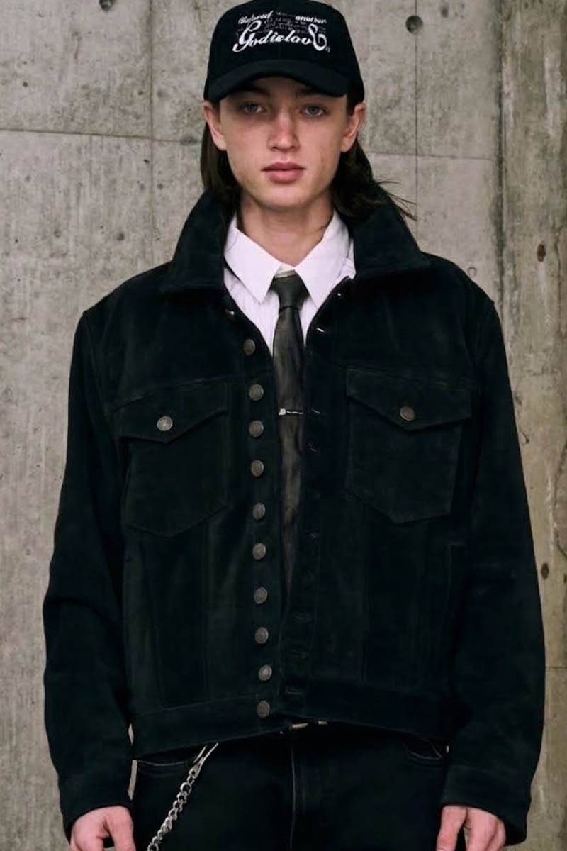 A Good Bad Influence(ア・グッド・バッド・インフルエンス) SUEDE JACKET - Black