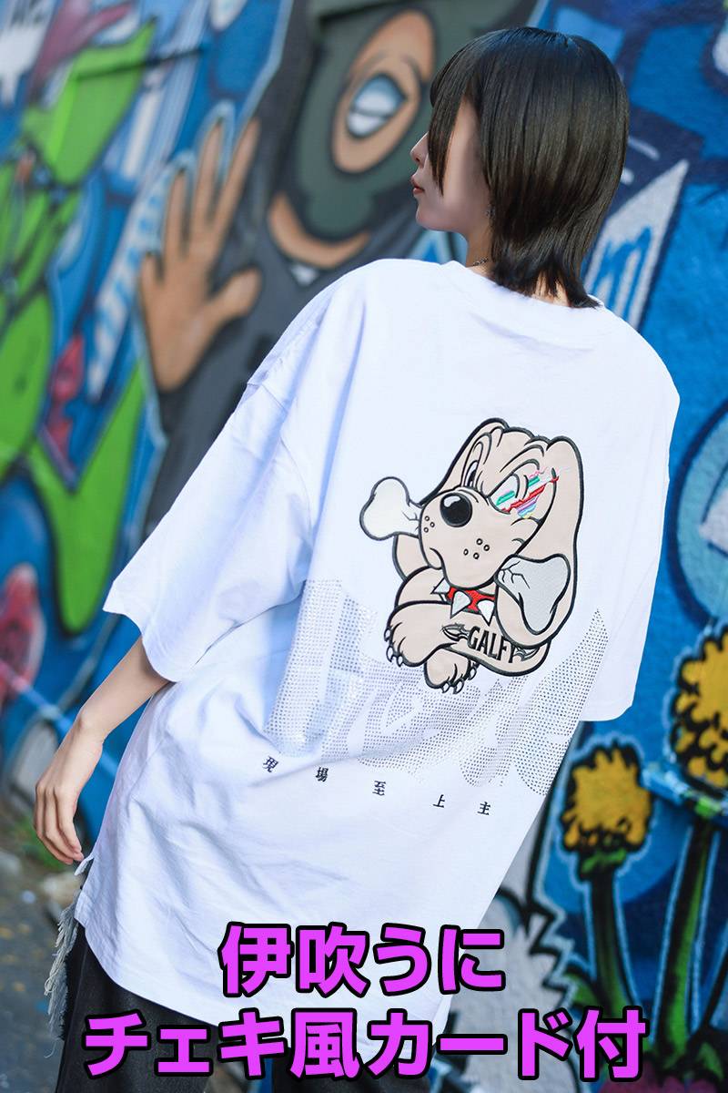 【予約商品】伊吹うにチェキ風カード付 UtaGe!×GALFY×ゲキクロ・コラボ 宴のギラギラTシャツ