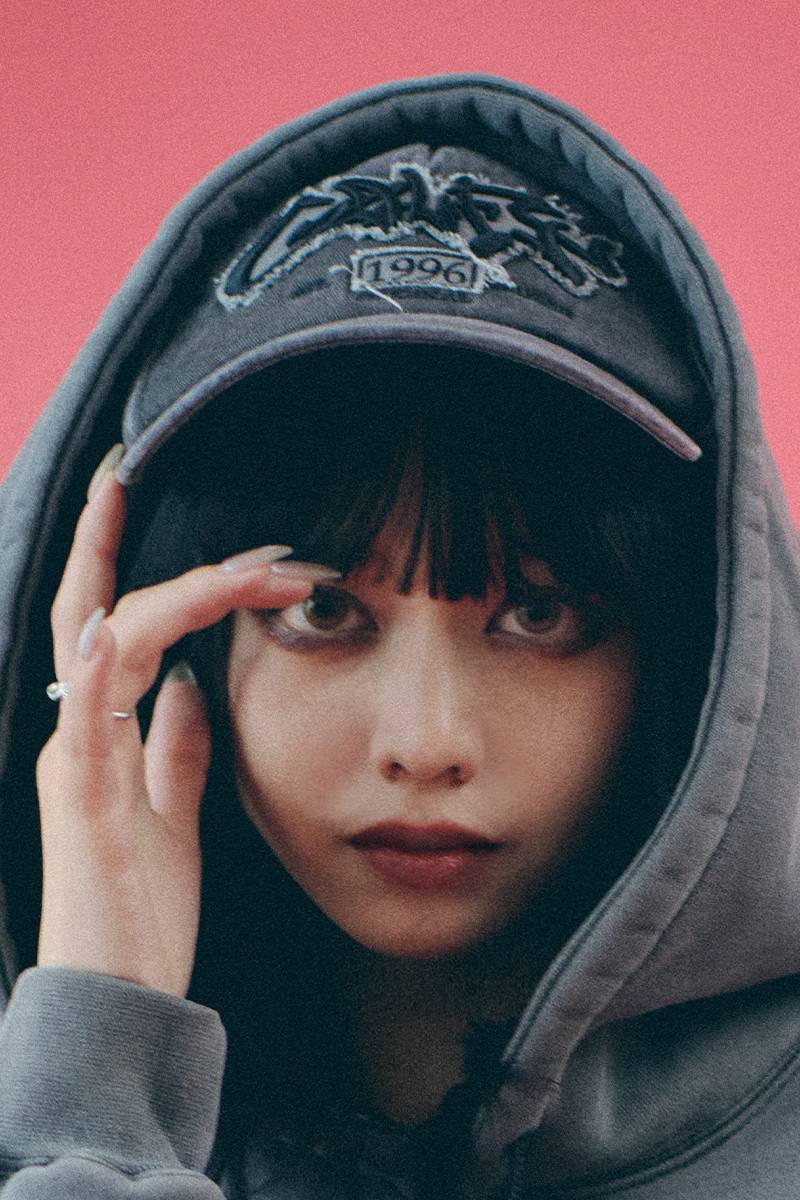 GALFY (ガルフィー)  染め染めわんちゃんCAP BLACK
