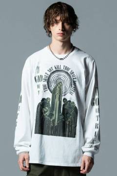 glamb (グラム) Belivers Long Sleeve T - White