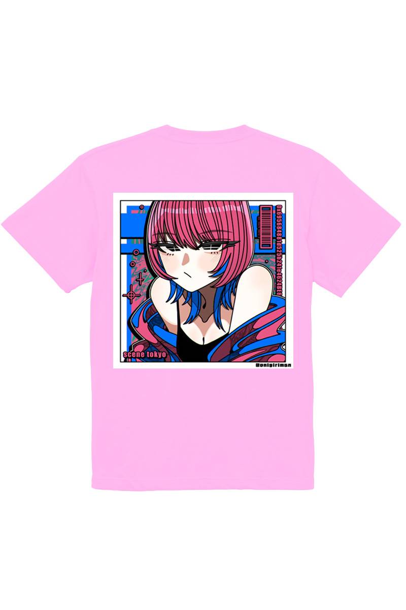 SCENE TOKYO (シーントウキョウ) pink girl tee - Pink
