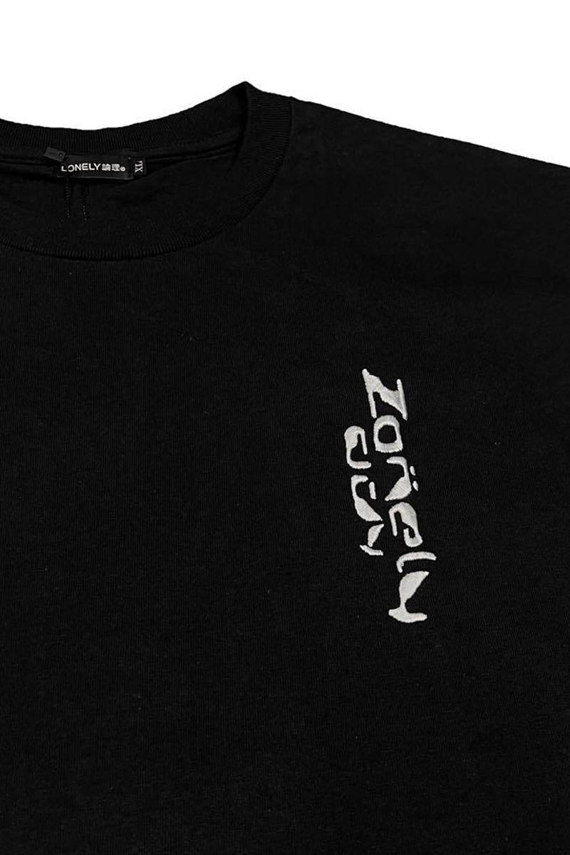 LONELY論理 (ロンリー) #31 MAD LONELY T-SHIRTS BLACK / ロック