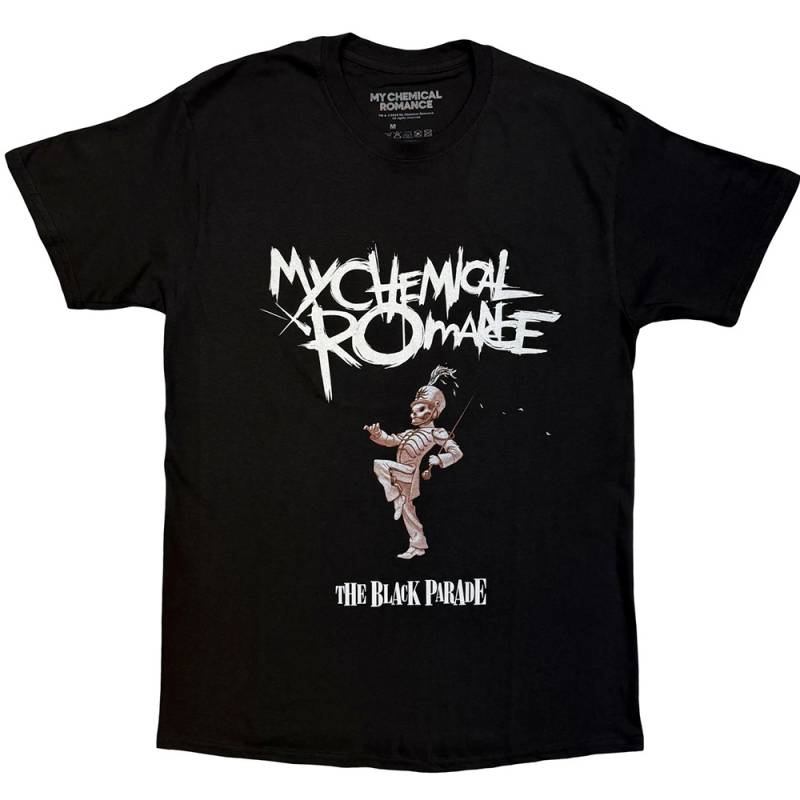 【予約商品】MY CHEMICAL ROMANCE バンドTシャツ ユニセックス: The Black Parade Cover (Black)