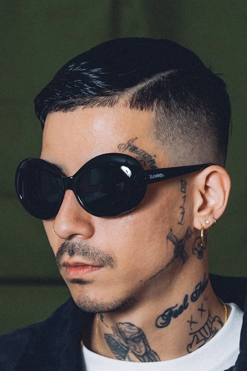 Subciety(サブサエティ) SUNGLASS-Donald- BLACK