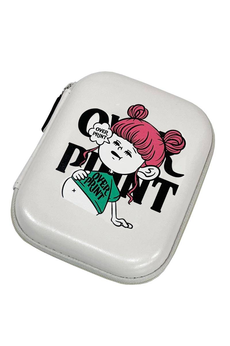 over print (オーバープリント) PU leather multi case C