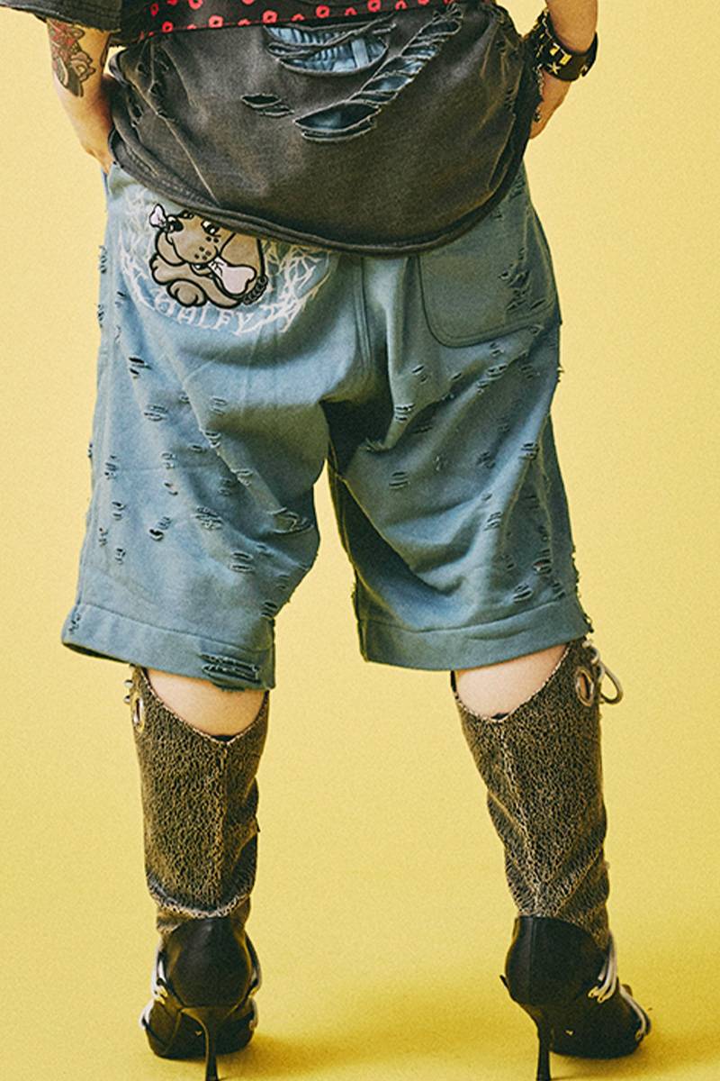 【予約商品】GALFY (ガルフィー) 病みに溶かされし大ダメージジョーツ - B.Gray
