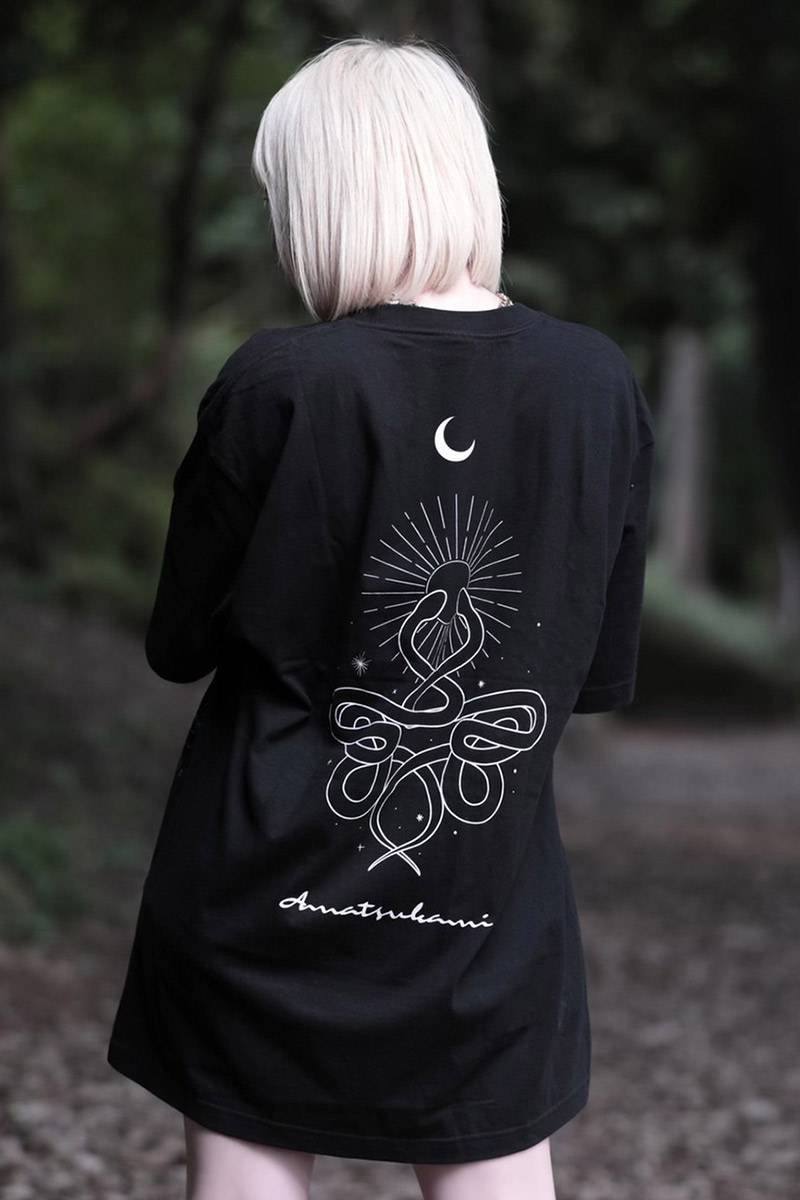 アマツカミ 蛇月/Snake Moon T-shirts