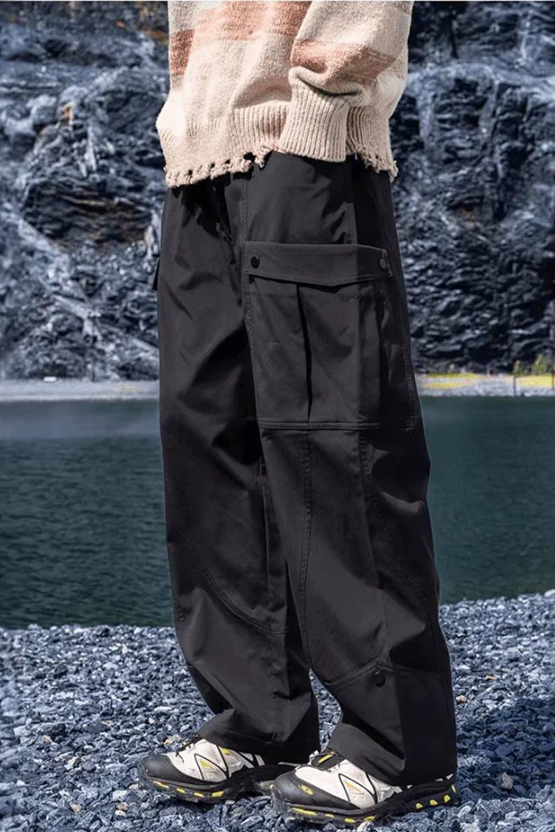 吉業重工 (ヨシワザジュウコウ) 【AOGZ】ギガフレーム・トラウザーズ - Black