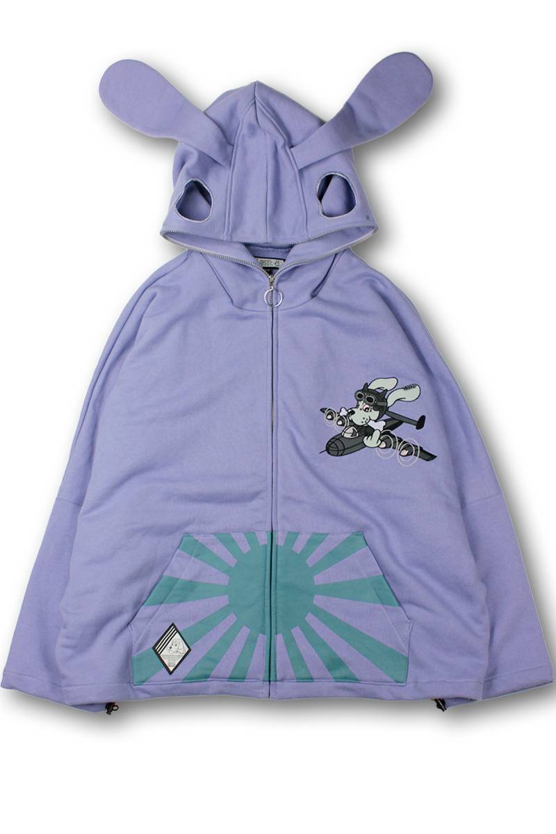 GALFY (ガルフィー) 反戦パーカー - Purple / ロック GALFY (ガルフィー) 反戦パーカー - Purple / ロック