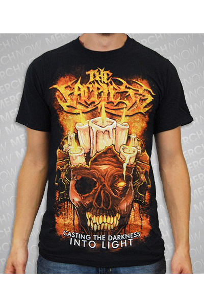 FACELESS Casting The Darkness Black T-Shirt