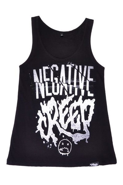 DISTURBIA CLOTHING Negative Creep Girls Tank Top