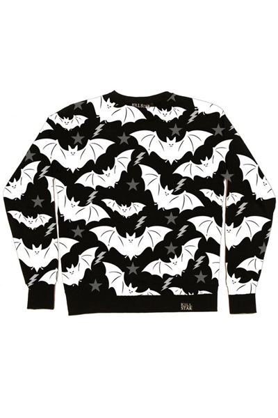 KILL STAR CLOTHING BATS SWEATSHIRT [B]