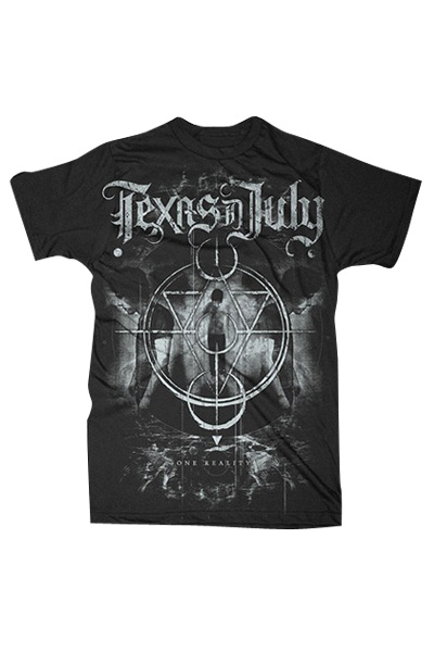 TEXAS IN JULY One Reality Black T-Shirt